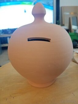 Krásna velká Keramická pokladnička