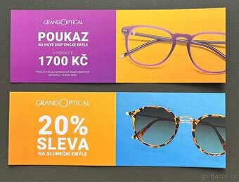 Poukázky do Grand Optical