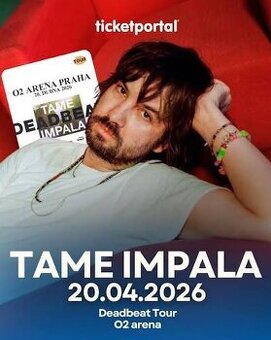 Prodám lístky na koncert Tame Impala v Praze