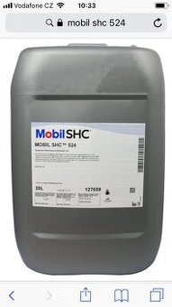 Špičkový hydraulický olej Mobil SHC 524