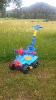 Odrážedlo s vodící tyčí