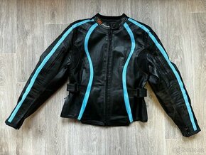 Kožená bunda dámská velikost S - 3krát použitá jako nová