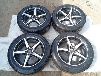 ALU kola 5x100 R16 letní pneu 205/55r16