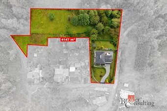 Prodej, pozemky/bydlení, 4147 m2, Údolní 1031, 46851 Smržovk