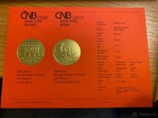 Certifikát k minci Barokní most v Náměšti nad Oslavou