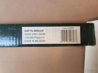 Sodíková Výbojka SYLVANIA SHP-TS GroLux 400W HPS