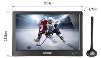 TV 10,1" Dvb-T2 Sencor SPV 7012T