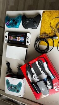 Nintendo Switch OLED bílá