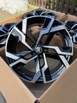 ORIGINÁL Alu Škoda SAGITARIUS R20, 5x112 - ZÁNOVNÍ, TOP STAV