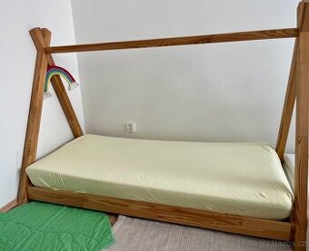 Dětská postel Teepee nízká