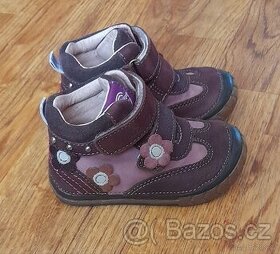 Dívčí celoroční kožené boty D.D.step v.21