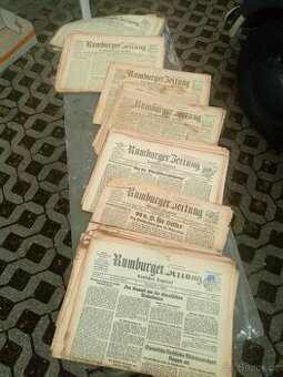 Rumburger Zeitung stare sudetske predvalecne noviny