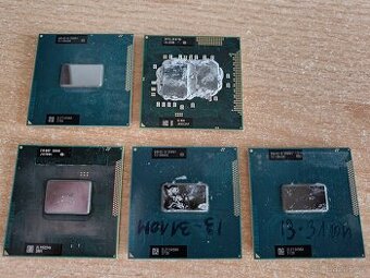 Cpu intel do notebooku - kus : 100kč