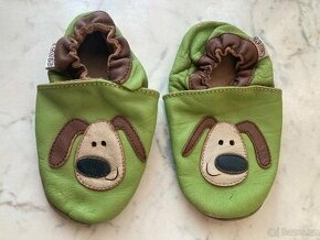 Kožené capáčky CAPIKI 18 - 24 m (22/23) 15cm