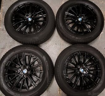 BMW X1:U11 X2:U10,17'alu disky,černé, zimní Pirelli,tpms