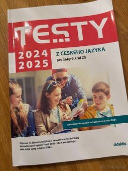 Testy z českého jazyka pro žáky 9. tříd ZŠ 2024-2025