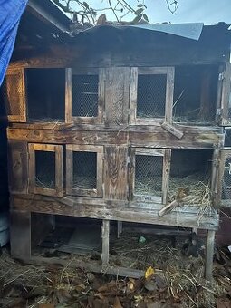 dvoukotcová králikárna