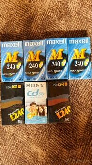 Prodám nové videokazety VHS.