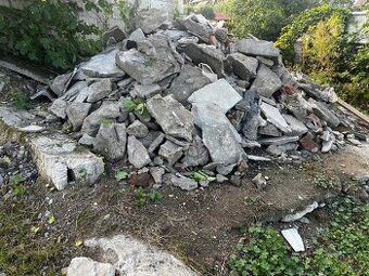 Stavební suť za odvoz