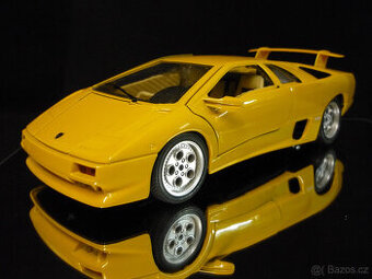 Lamborghini Diablo žluté Bburago 1/18