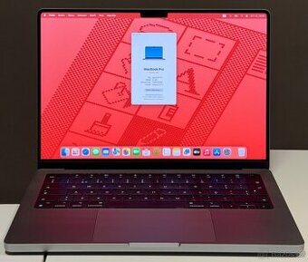 MacBook Pro 14” CTO 2021 /32GB/M1 Pro/512GB SSD DISK/Záruka