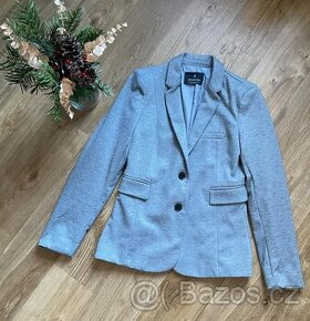 Dámské šedé sako Stradivarius, vel. M