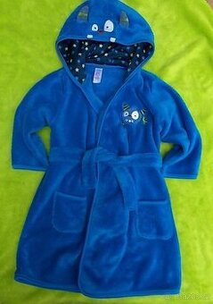 Chlupatkový župan s příšerkou vel. 92