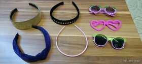 Doplňky - čelenky a brýle