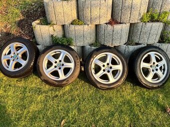 Alu kola Škoda 6Jx15 ET38, zimní pneu 185/60 R15 84H