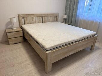 Ložnicová sestava masiv bělený dub