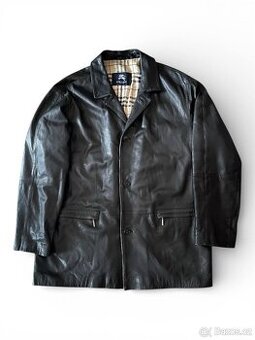 Kožený kabát Burberry London