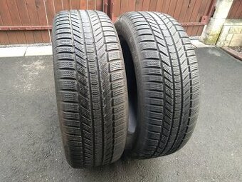 Prodám 2 zimni gumy Continental 235/55 R18 DOT 3424