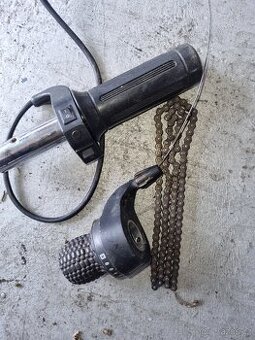 Elektrokoloběžka díly