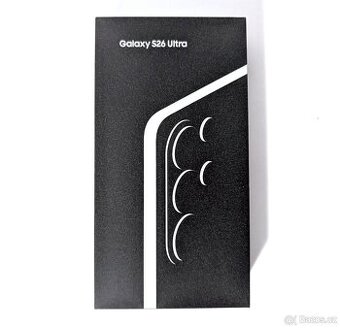 NOVÝ Samsung Galaxy S26 Ultra 256GB Black 24M záruka