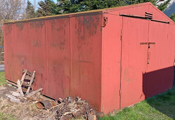 Plechová stavební buňka / sklad / garáž