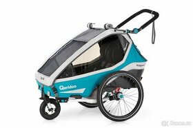 Odpružený vozík za kolo,sportovní kočárek pro 2 děti Oeridoo