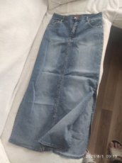 Jeans sukně 40-42 - 1