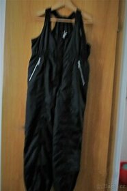 Kalhoty lyžařské vel. 152 černé oteplováky+dárek - 1