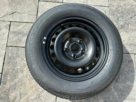 Plechový disk s pneu Bridgestone 5x112 195/65/15 - 1