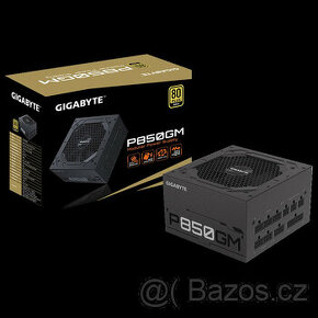 PC zdroj - GIGABYTE 850W (P850GM) - Záruka do 07/2026 u CZC