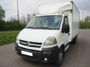 Opel Movano 2.5 CDTi skříň + rampa - 1