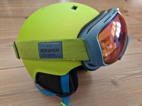 Lyžařská/SNB helma+brýle REAPER, vel.M
