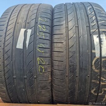 PRODÁM 2 LETNÍ PNEU CONTINENTAL 275/45/20, CENA JE ZA 2 KUSY