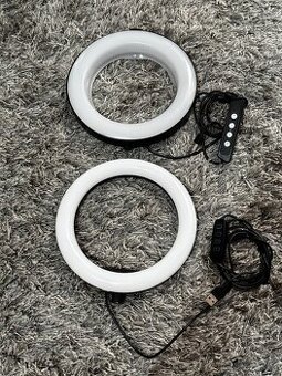 Prstencová lampa, kruhové světlo ring led light - 1