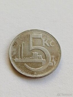 5 koruna 1928