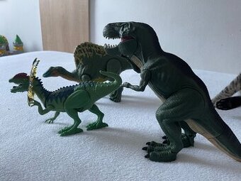 Dinosauři všichni se zvuky + dino pistole