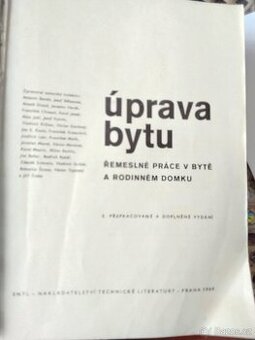 Úprava bytu - 1