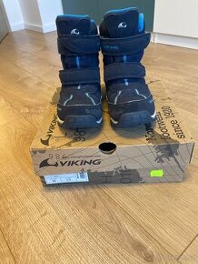 Zimní chlapecké boty Viking Bluster II GTX 36 navy