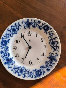Porcelánové nástěnné hodiny - 1