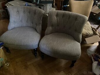 Set dvou designových křesel